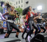 The Pussycat Dolls perform on NBC's Today show in New York